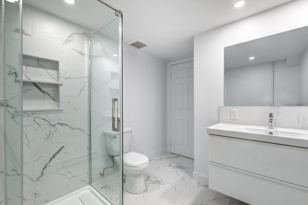 Basement Bathroom Installation in Mooresville