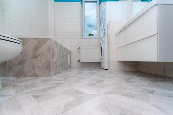 Bathroom Floor Remodeling in Mooresville