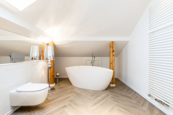 Attic Bathroom Renovation in Mooresville